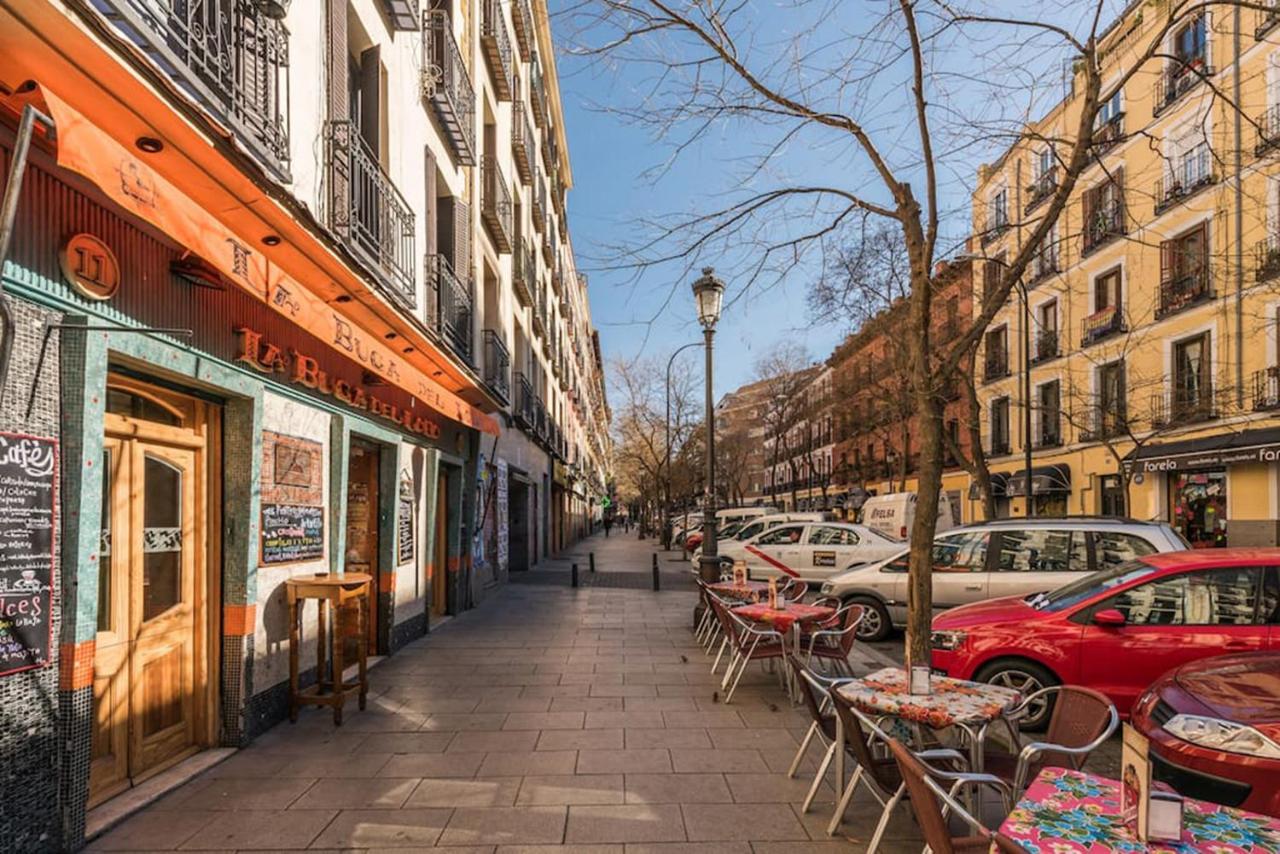 Luminoso Apartamento En Lavapies-Tirso De Molina Appartement Madrid Buitenkant foto